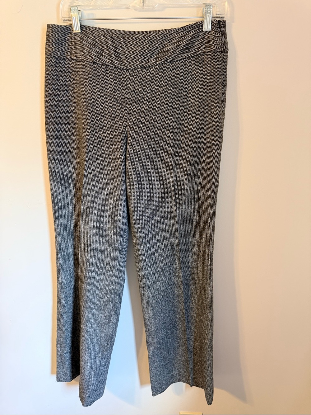 Harold’s Herringbone Wool Blend Trousers 🖤 Size 6